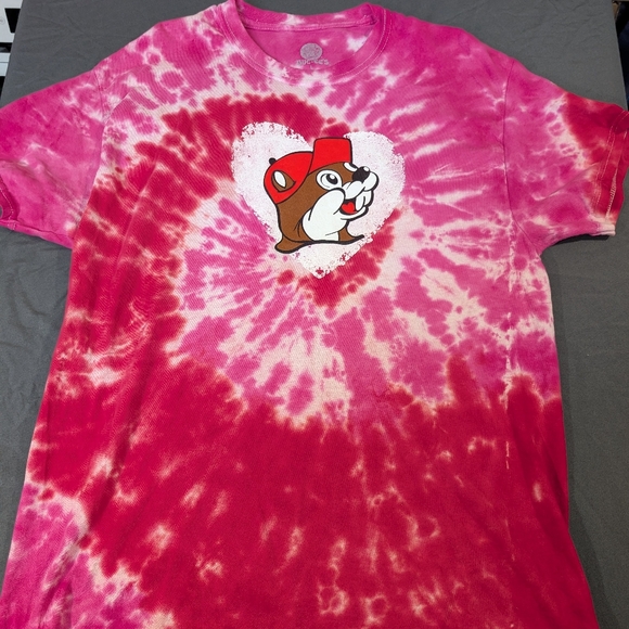 Pink Tie-Dye Short Sleeve Tee - Picture 1 of 3